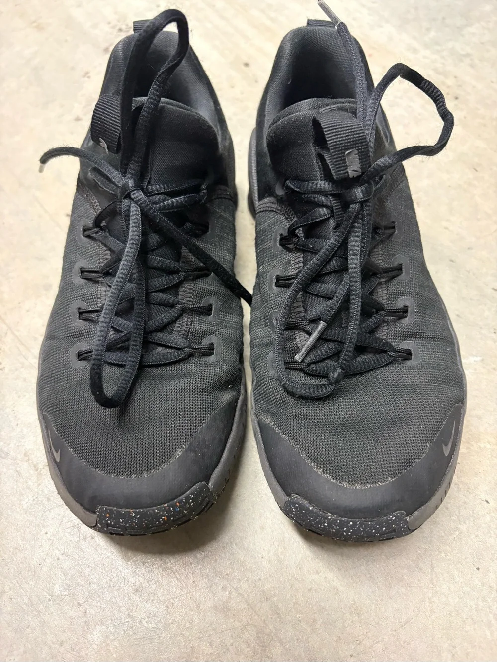 Nike Black Low-Top Athletic Sneakers- Free Metcon 6